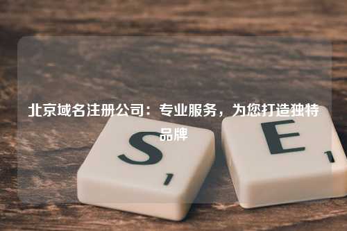 北京域名注册公司：专业服务，为您打造独特品牌